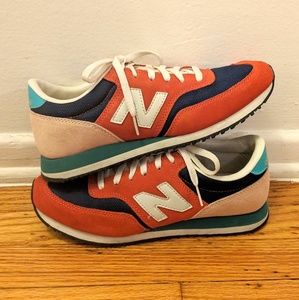 RARE New Balance for J Crew Multicolored Sneakers
